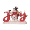 “Joy”ful Snowman Sign