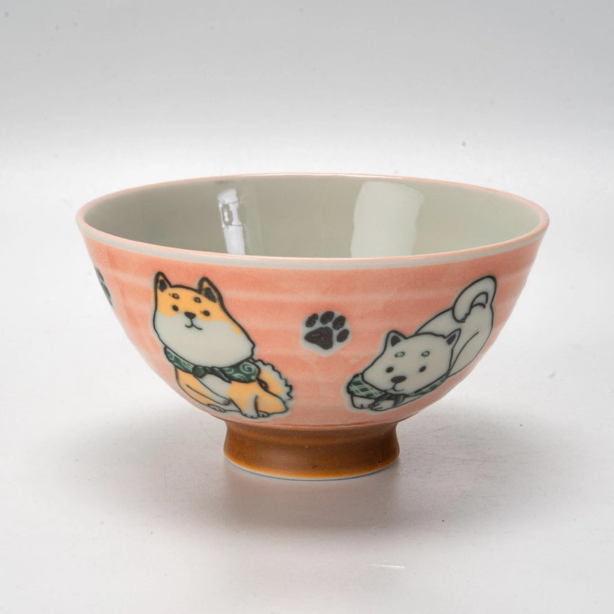Shiba Inu Dog Bowl Set
