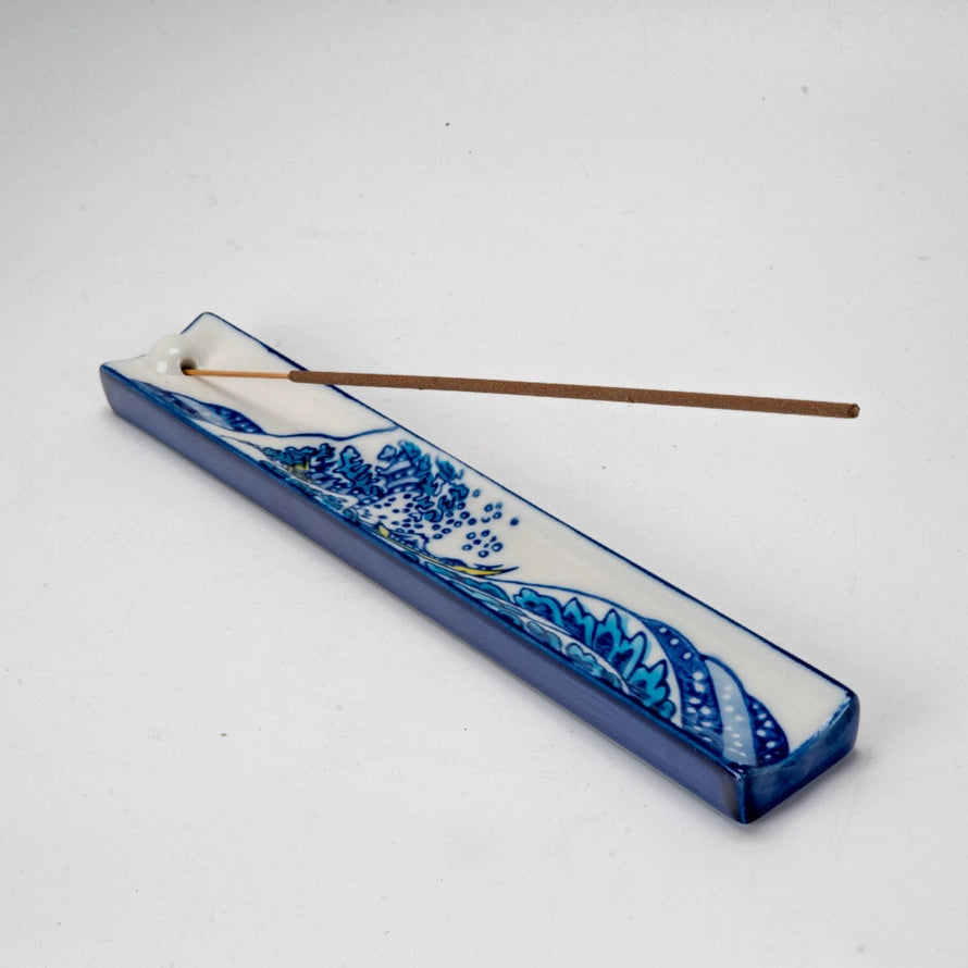 The Great Wave Incense Holder