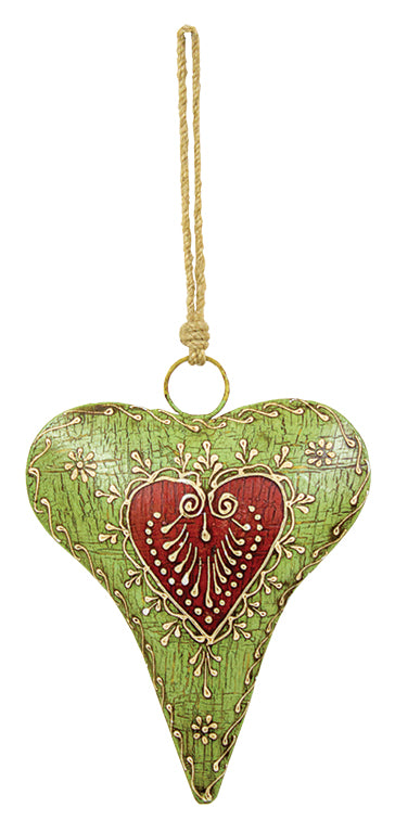 Iron Heart Ornament