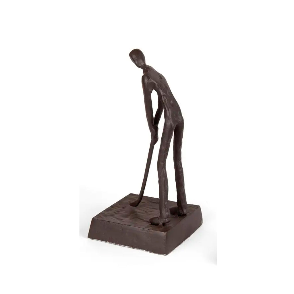 Golfing Sculpture "The Putt"