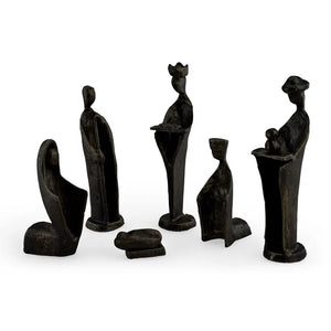 Iron Nativity Set