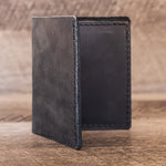 Leather Billfold Wallet Black