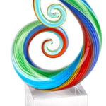 Treble Clef Rainbow Sculpture