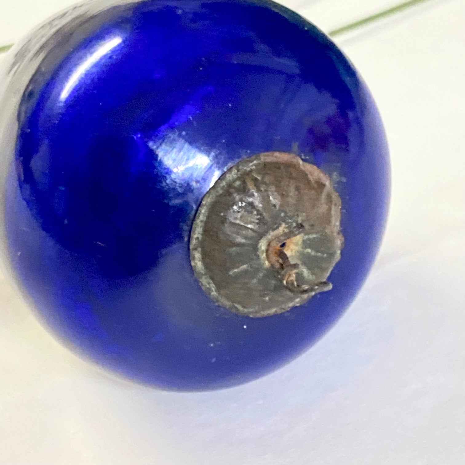 Cobalt Egg Shaped Kugel