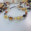 Amber Heart Bracelet