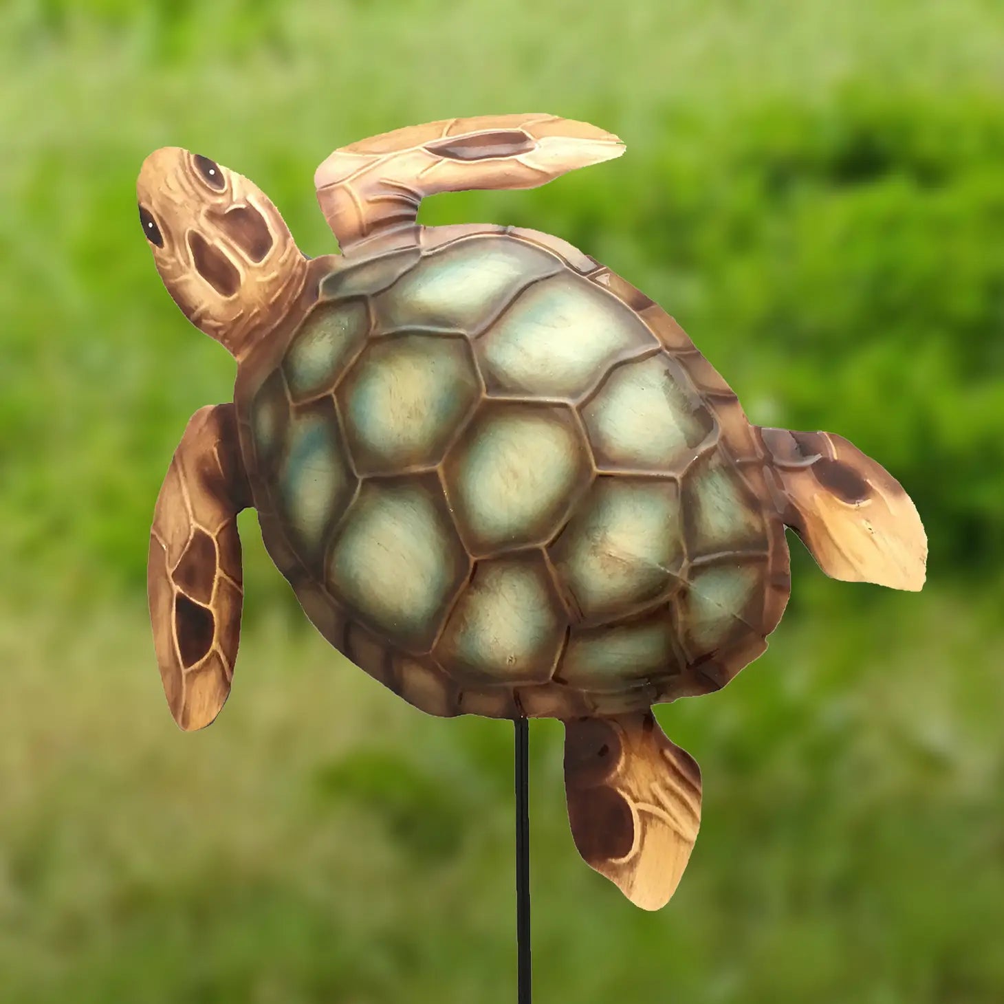 Sea Turtle Garden Stake