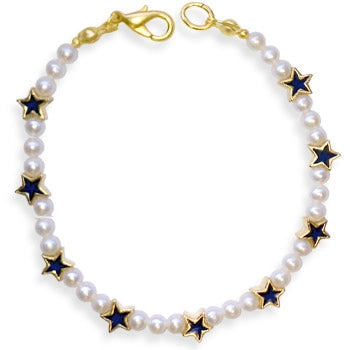 Star & Pearl Bracelet