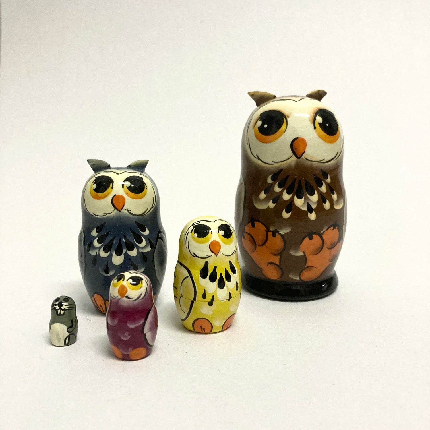 Owl Family Matryoshka