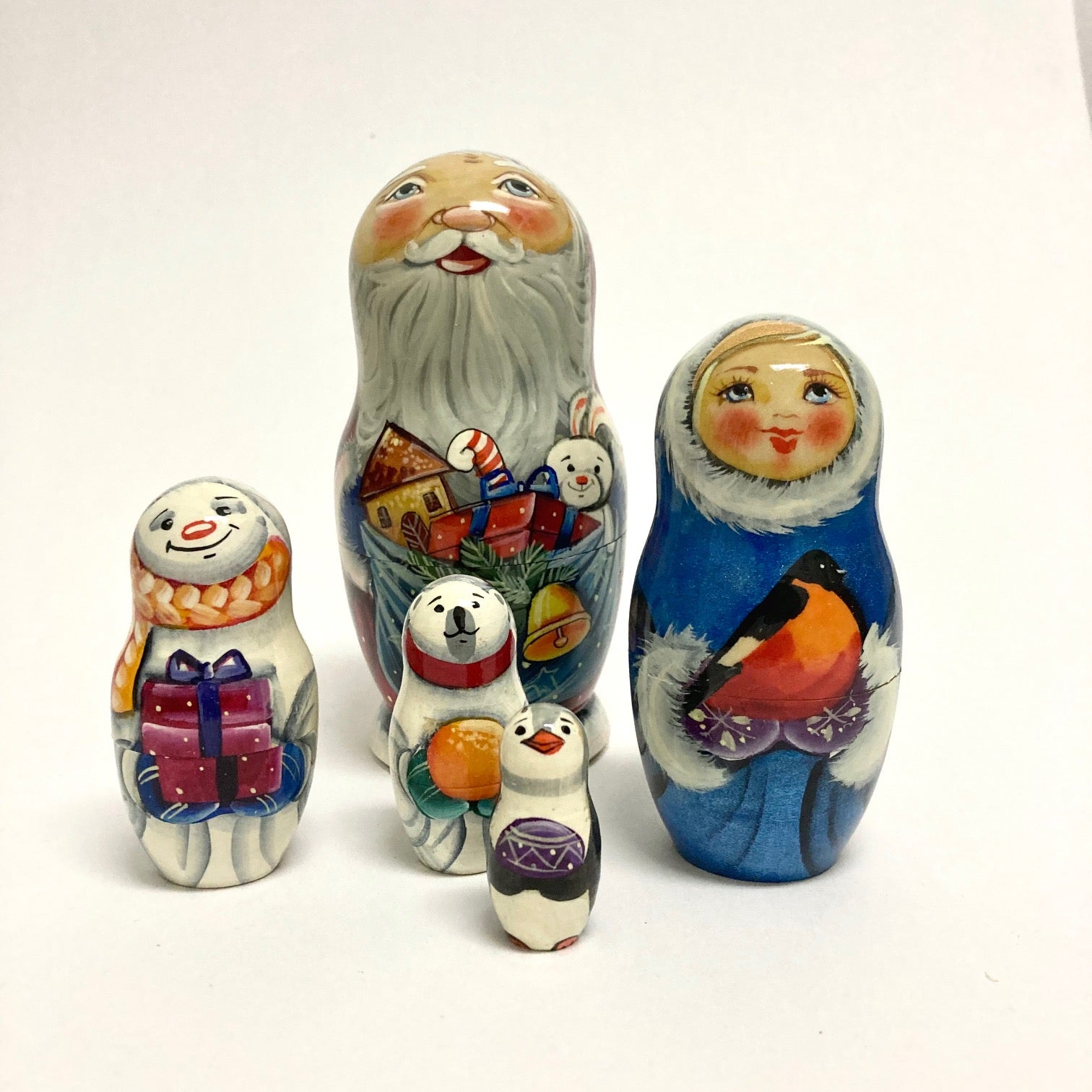 Santa With Gifts Matryoshka