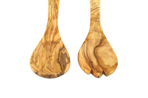 Olive Wood Salad Servers