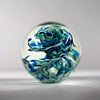 Round Paperweight Stormy Seas Mix