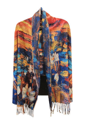 Monet Water Lilies Scarf