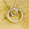 Twin Circle Necklace