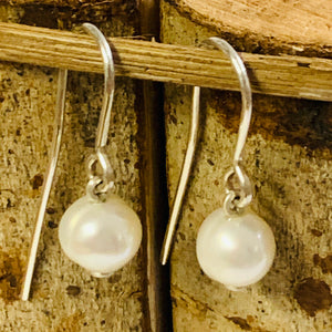 Classic Pearl Drop Earrings