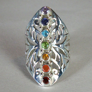 Filigree Chakra Ring