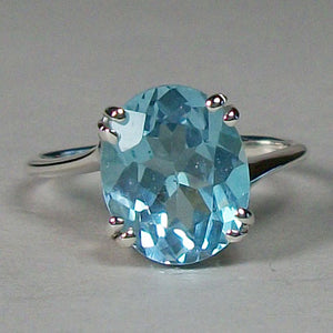 Blue Topaz Ring