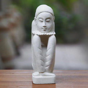 Meditating Spirit Sandstone Sculpture