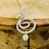 Ancient Spiral Pearl Necklace