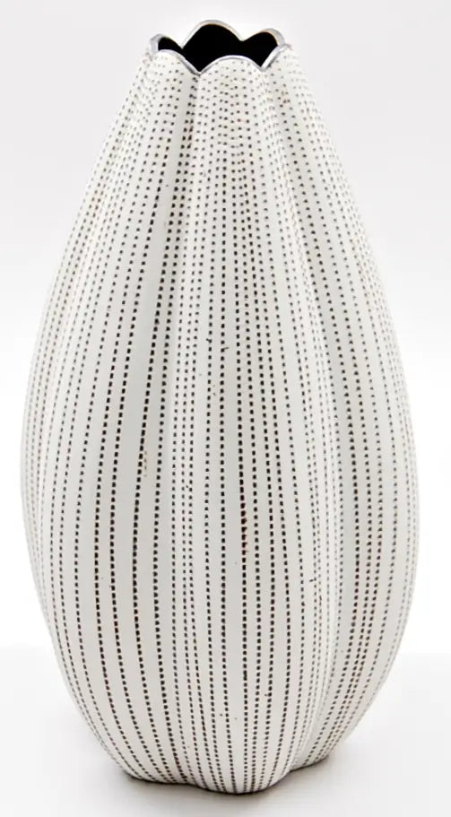 Tall Linear Dot Vase
