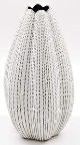 Tall Linear Dot Vase