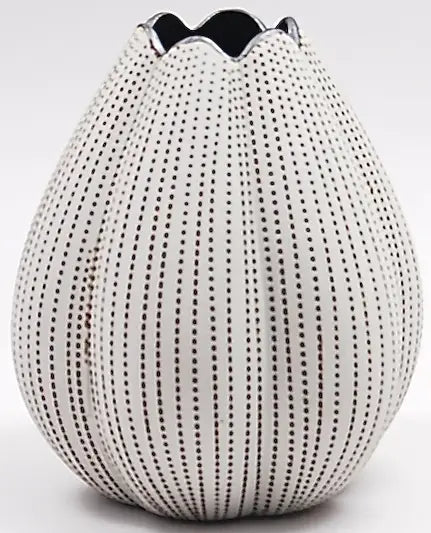 Linear Dot Bud Vase Small