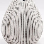 Linear Dot Bud Vase Small