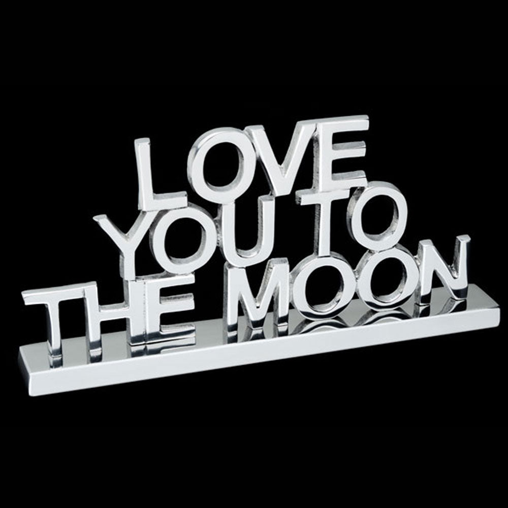 Love You To The Moon Sign