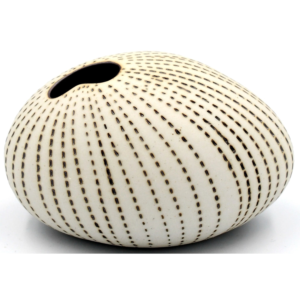 Linear Dot Pebble Vase - Small