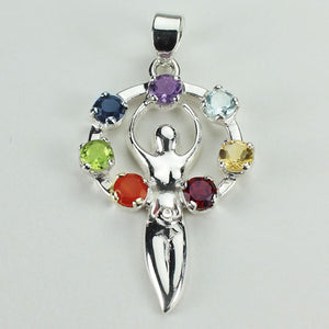 Goddess Chakra Pendant