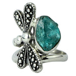 Apatite Dragonfly Ring