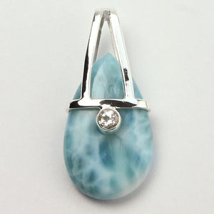 Larimar & Topaz Necklace
