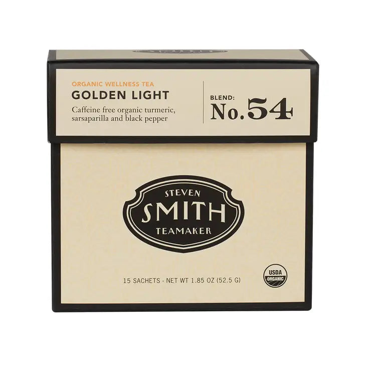 Golden Light Organic Wellness Tea Carton of 12