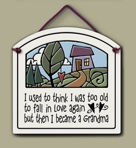 Hand-painted Stoneware Photo Frame