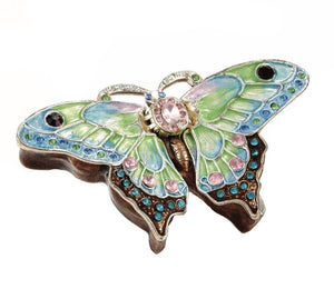 Fabergé Butterfly Box Large Light Green