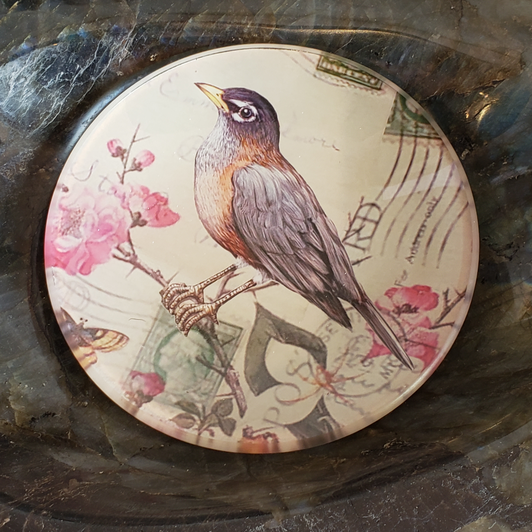 Vintage design Bird dish