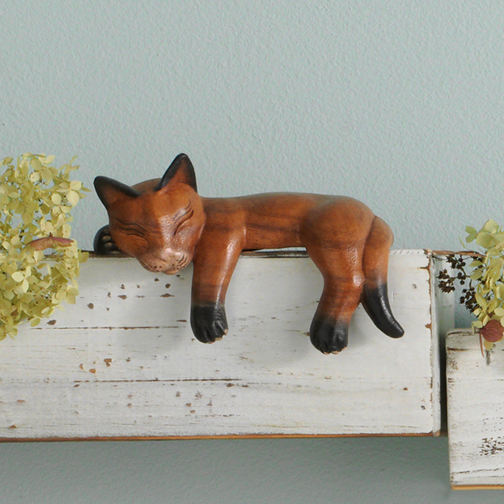 Sleepy Cat Shelf Sitter