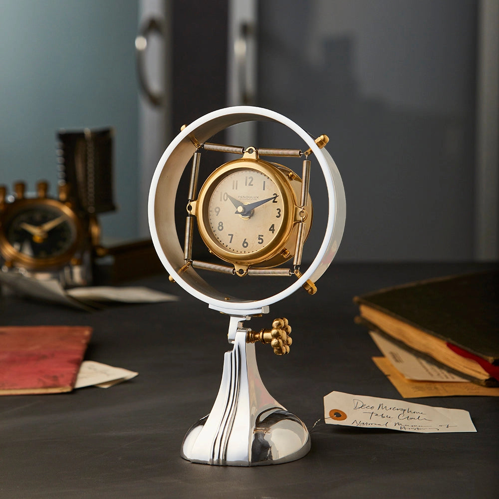 1930’s Microphone Clock
