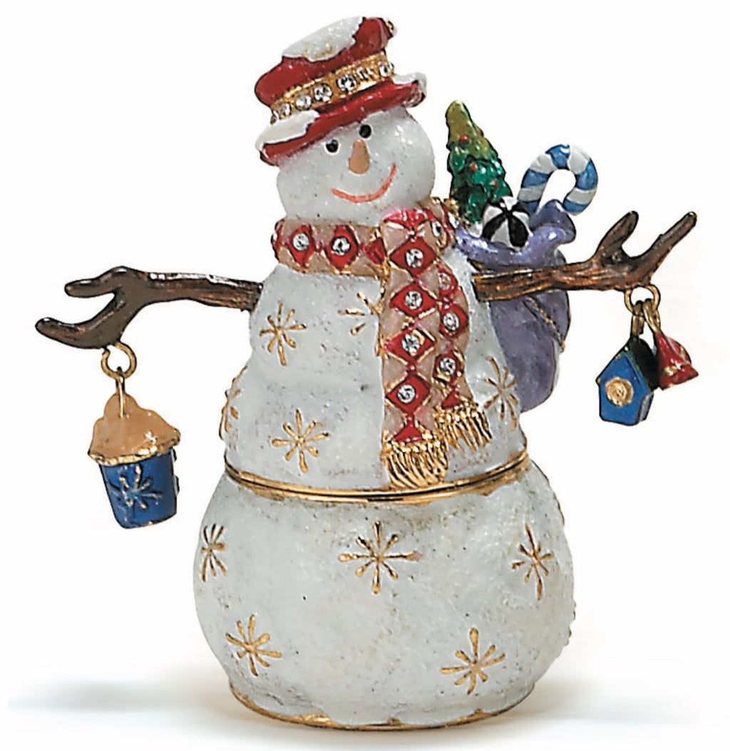 Whimsical Snowman Box