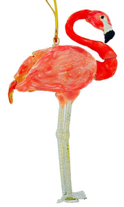 Pink Flamingo Ornament