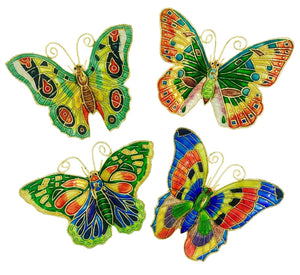 Butterfly Ornament Multi Colors