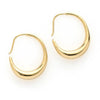 Gold Creole Hoop Earring