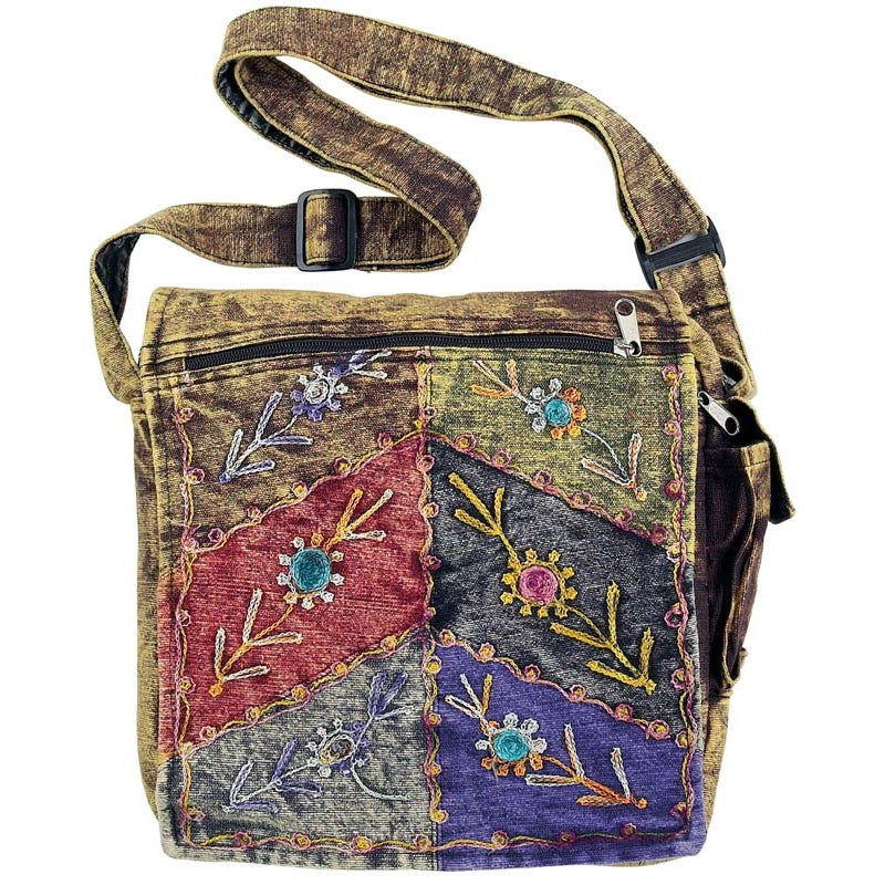 Embroidered Crossbody