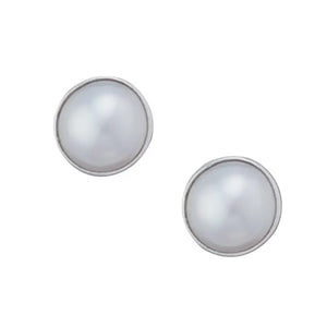 Pearl Post Earrings