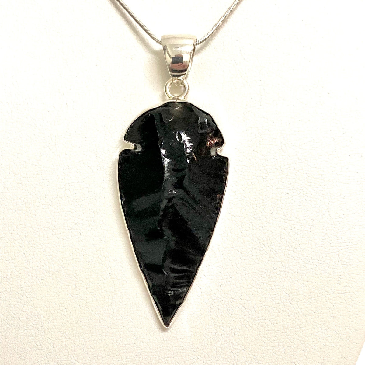 Obsidian Arrowhead Necklace – Nance Galleries