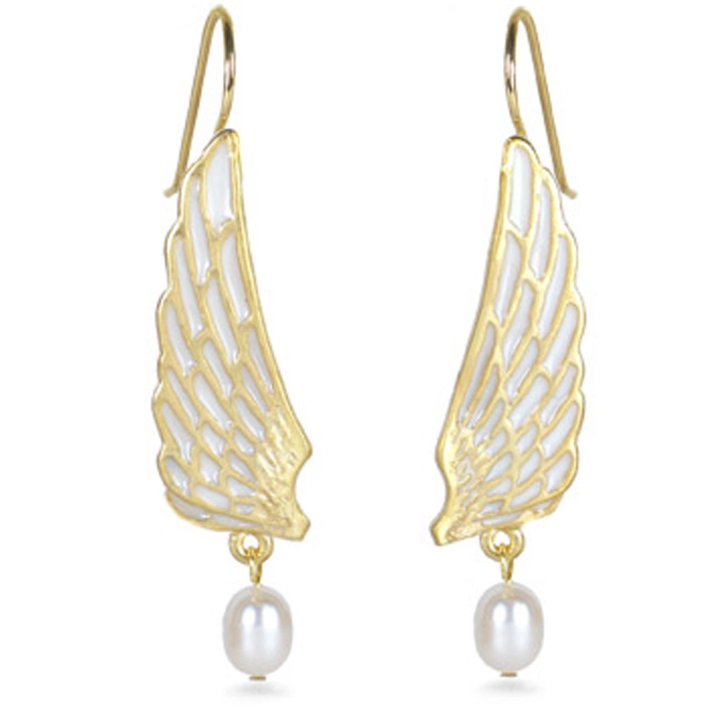 Swan Wing Earrings