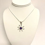Amethyst Sun Necklace
