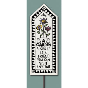 A Garden Is - Garden Tile Stake