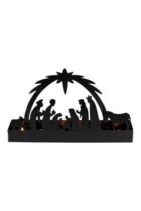 Votive Iron Nativity