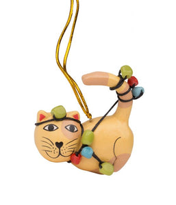 Tangled Cat Ornament